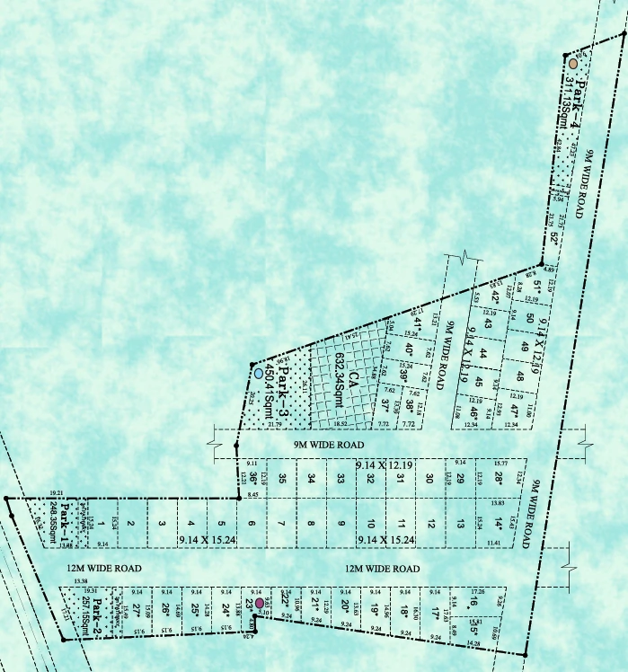 Master Plan of Maanya Tulips in Devanahalli, Bangalore - Image 326985