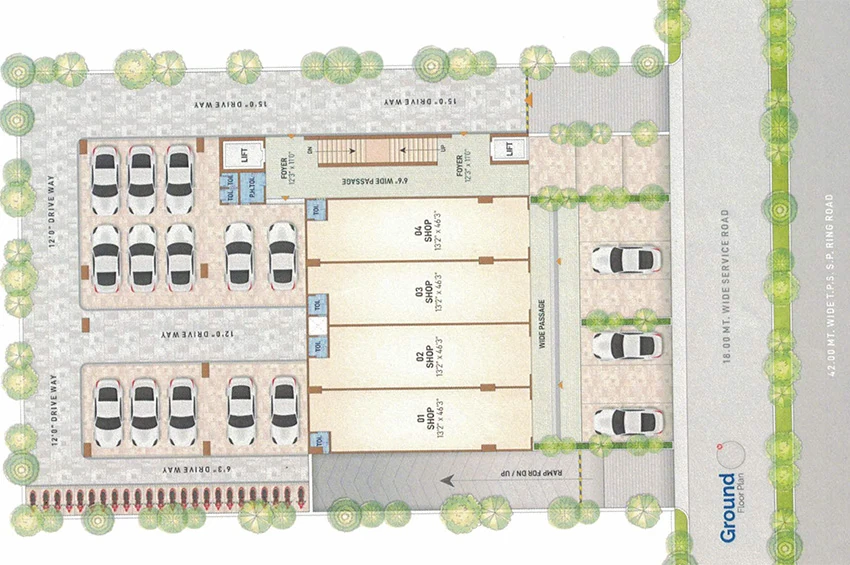Master Plan of Shreenath Signet 2 in Nikol, Ahmedabad - Image 324168