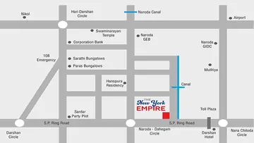 Location of Yashmin The Newyork Empire - Image 324784