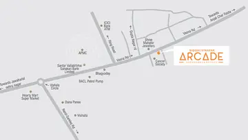 Location of Servashanti Siddhi Vinayak Arcade - Image 310273
