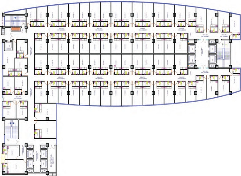 Floor Plan of Urbtech NPX Tower in Sector 153, Noida - Image 304945