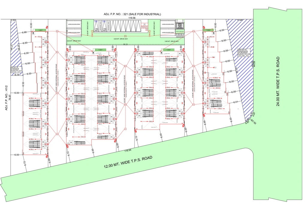 Master Plan of Raghunandan Shree Ram Industrial Park 3 in Narol, Ahmedabad - Image 364514