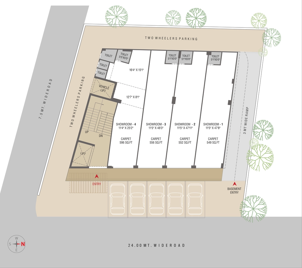 Master Plan of Shrikunj Icon in Naranpura, Ahmedabad - Image 362365