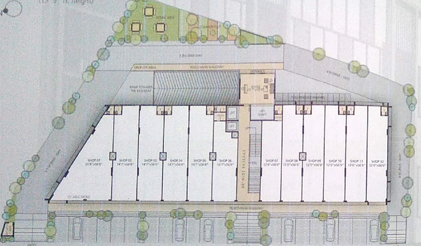 Master Plan of Shree Mahakaal Shivaay Enclave in Saijpur Bogha, Ahmedabad - Image 324094