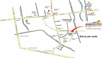 Location of Commercial Gaur Sportswood Arcade - Image 301197