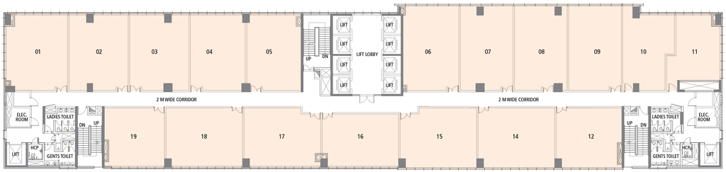 Floor Plan of Emaar Digital Greens in Sector 61, Gurgaon - Image 364544