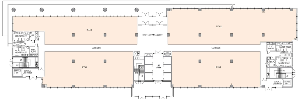 Floor Plan of Emaar Digital Greens in Sector 61, Gurgaon - Image 364543