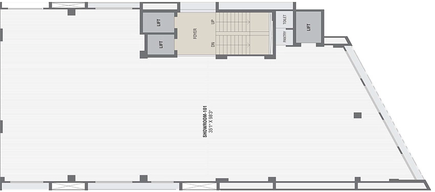 Floor Plan of Shilp Kshitij Aria in Navrangpura, Ahmedabad - Image 324046