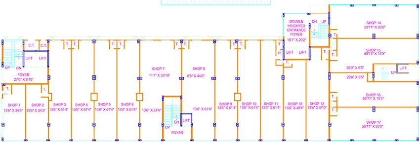 Floor Plan of Anikedhya Capitol in Chandkheda, Ahmedabad - Image 321873
