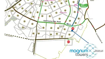 Location of Magnum Towers - Image 365001