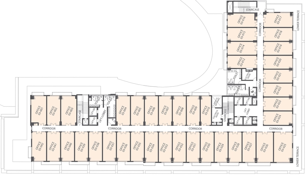 Floor Plan of Emaar MGF Emerald Plaza in Sector 65, Gurgaon - Image 364552