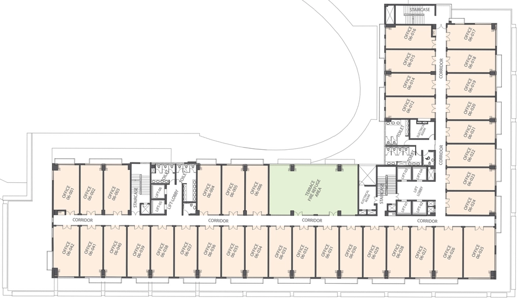 Floor Plan of Emaar MGF Emerald Plaza in Sector 65, Gurgaon - Image 364553