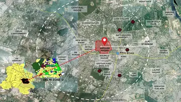 Location of NBCC Downtown Sarojini Nagar - Image 352708