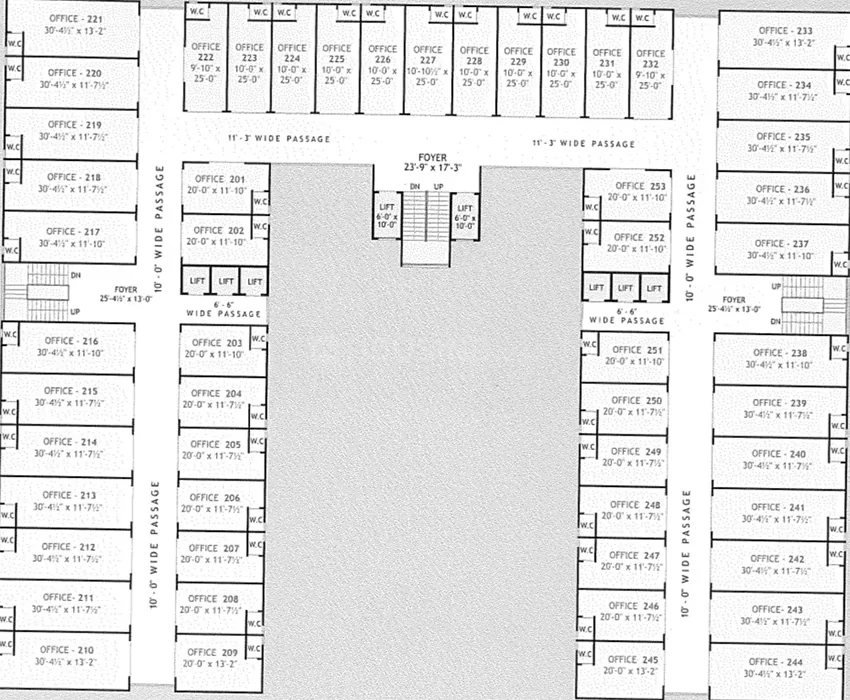 Floor Plan of Geveraiya Vishala Empire in Nava Naroda, Ahmedabad - Image 322043