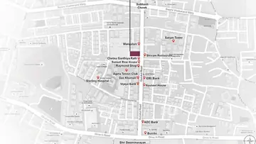 Location of Pushti Heights - Image 319234
