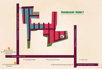 Location of Wellnest Skandagiri County - Image 330523