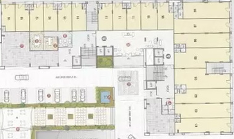 Floor Plan of Empire Business Hub in Science City, Ahmedabad - Image 311978