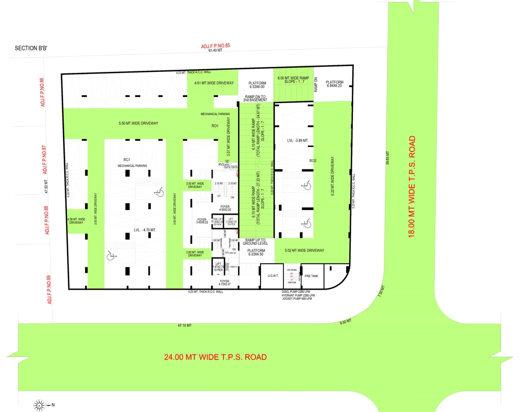 Master Plan of Dilipraj Celestial Luxuria in Chandkheda, Ahmedabad - Image 362032