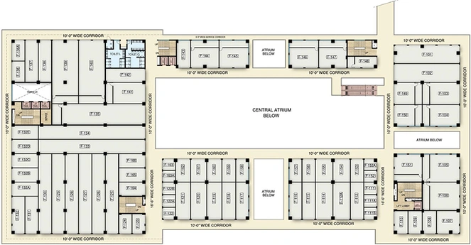 Floor Plan of Artha Mart in Techzone 4, Greater Noida - Image 306528