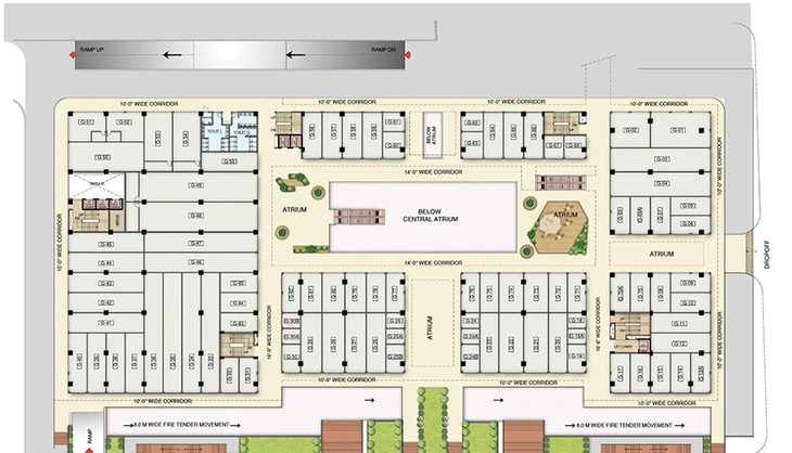 Master Plan of Artha Mart in Techzone 4, Greater Noida - Image 306527