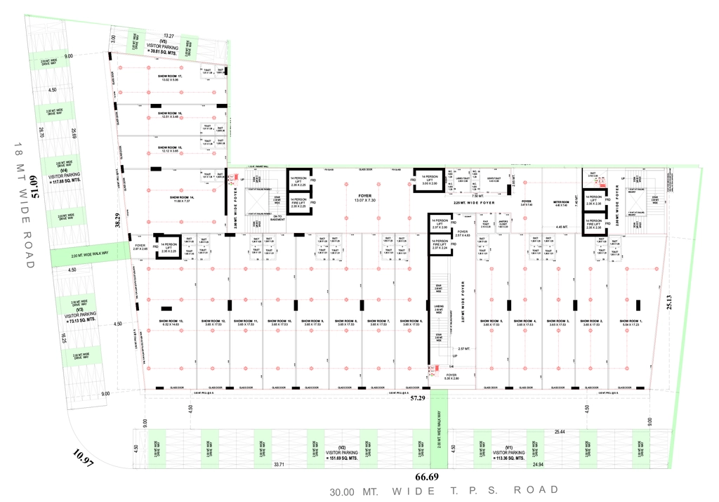 Floor Plan of Aamrakunj Alphaton in Chandkheda, Ahmedabad - Image 362005