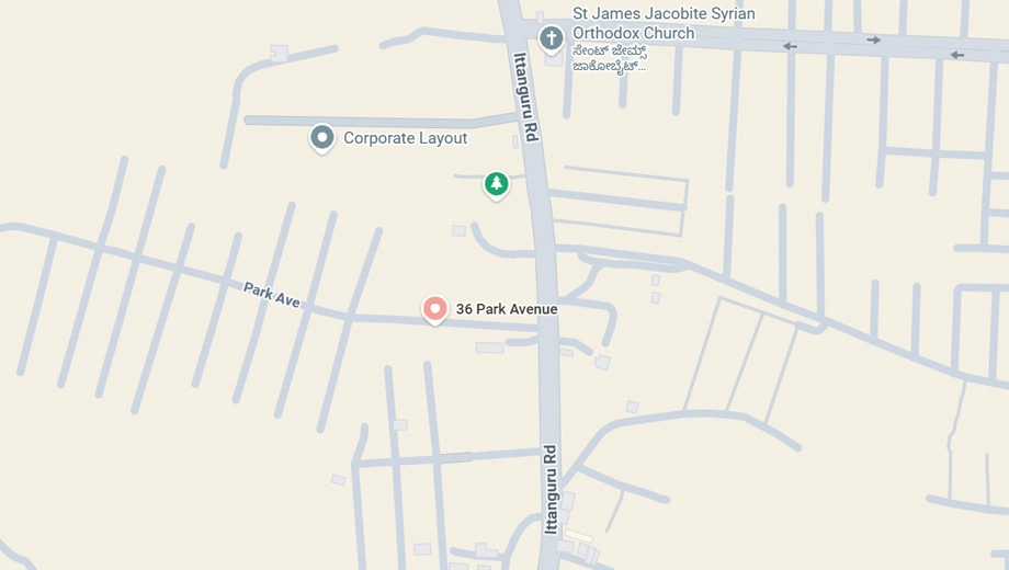 Location of Pionier Park Avenuue in Sarjapur Road, Bangalore - Image 336206