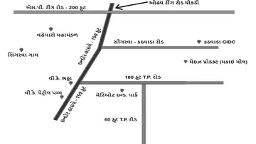 Location of Satyay Balmukund Industrial Park - Image 362001
