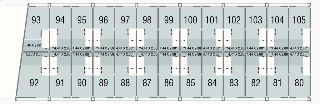 Floor Plan of Vishala Royal Industrial Estate in Odhav, Ahmedabad - Image 361234