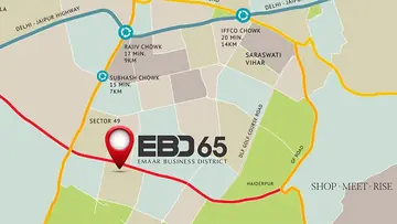 Location of Emaar Business District 65 - Image 364500