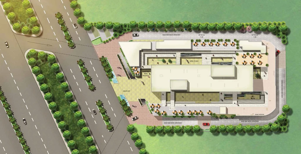 Master Plan of Emaar Colonnade in Sector 66, Gurgaon - Image 364531