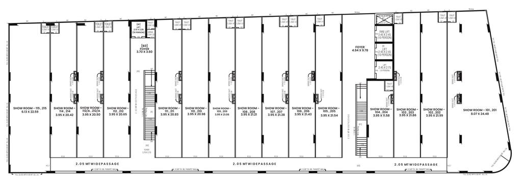 Floor Plan of Shree Anantam Acorn in Daskroi, Ahmedabad - Image 362749