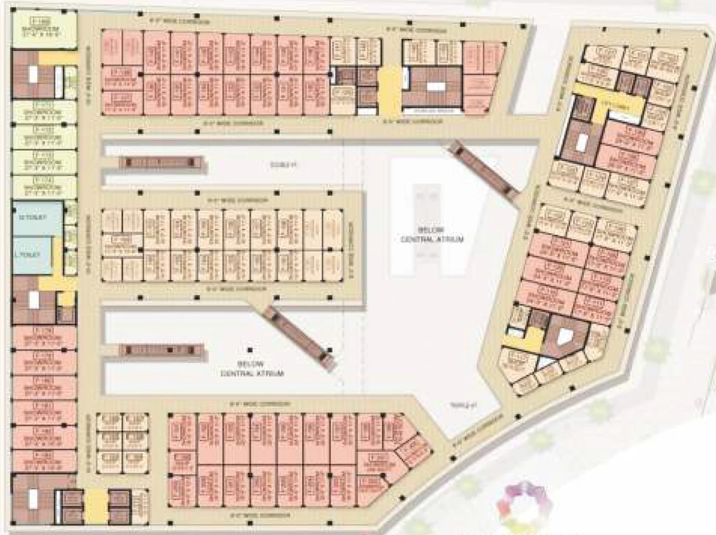 Floor Plan of Fusion Ufairia in Sector 16 B, Greater Noida - Image 306623