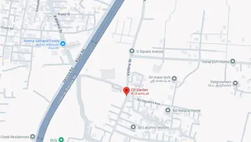 Location of G Square Aranya - Image 317501