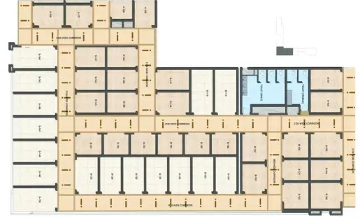 Floor Plan of Aditya Park Town in NH 24, Ghaziabad - Image 367178