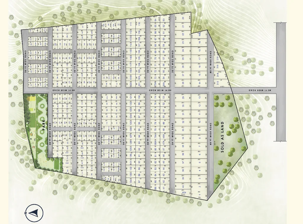 Master Plan of G Square Dynasty in Mahabalipuram, Chennai - Image 317641