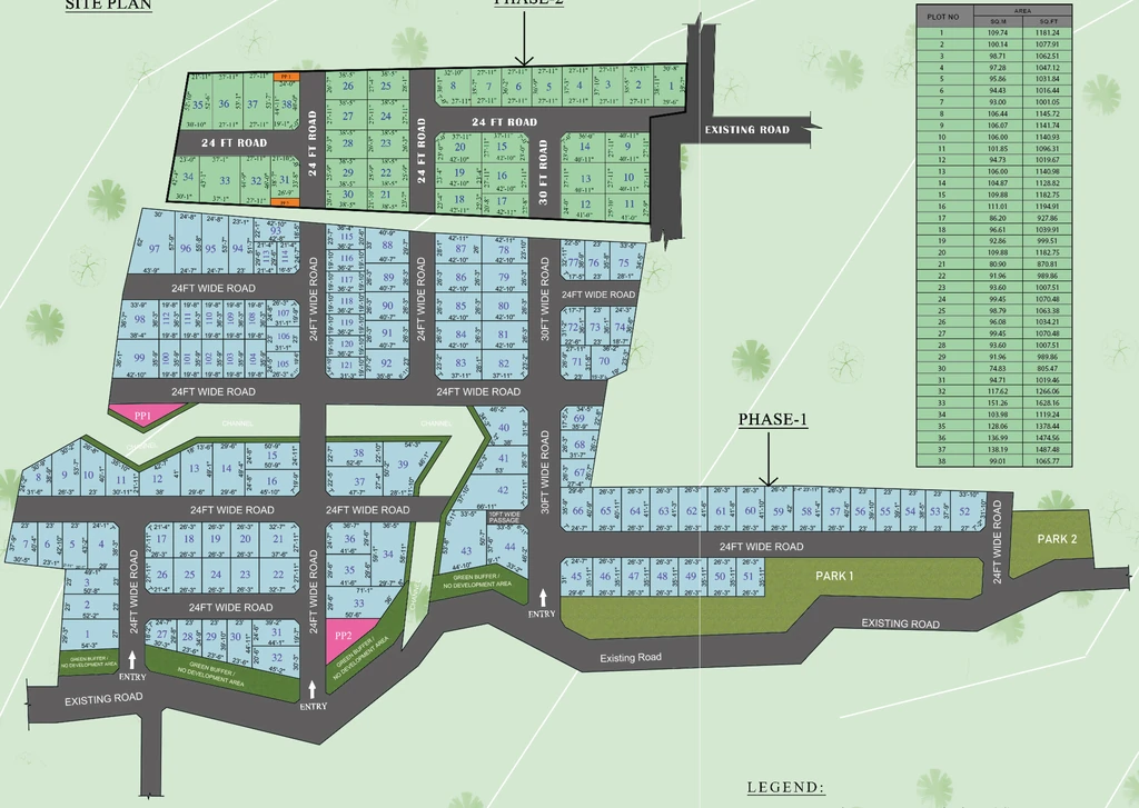 Master Plan of G Square Atlantis in Ambattur, Chennai - Image 317705