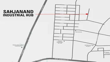 Location of Shree Sahajanand Industrial Hub - Image 361989