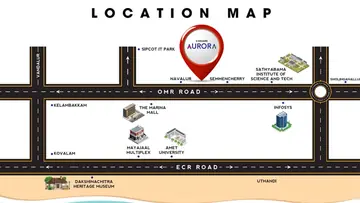 Location of G Square Aurora - Image 317853