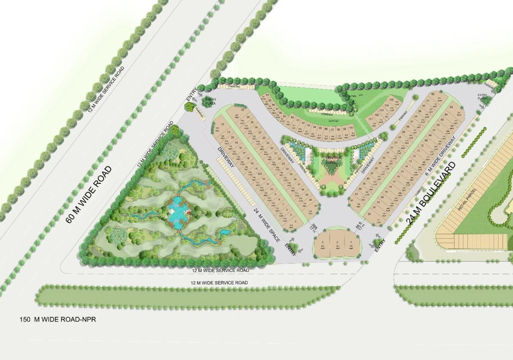 Master Plan of M3M SCO 113 Market in Sector 113, Gurgaon - Image 364650