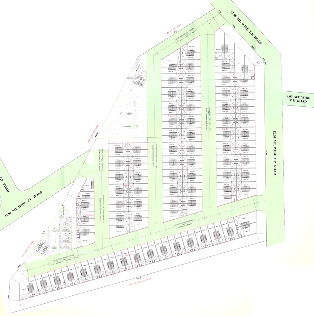 Master Plan of Shree Shanti Industrial Hub in Odhav, Ahmedabad - Image 361246