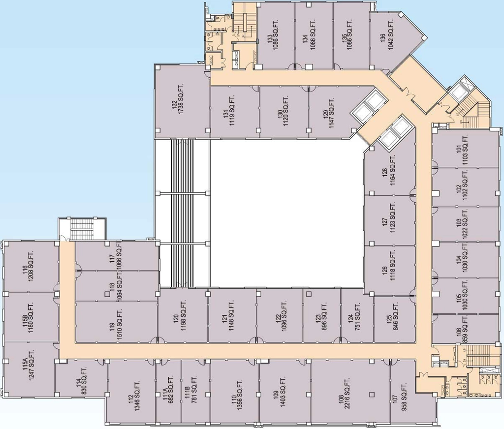 Floor Plan of Vipul Business Park in Sector 48, Gurgaon - Image 365113