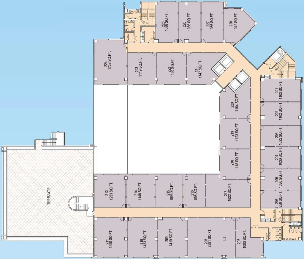 Floor Plan of Vipul Business Park in Sector 48, Gurgaon - Image 365114
