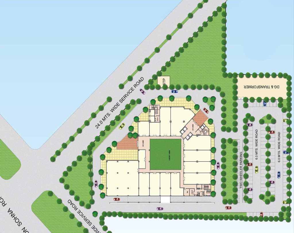 Master Plan of Vipul Business Park in Sector 48, Gurgaon - Image 365115