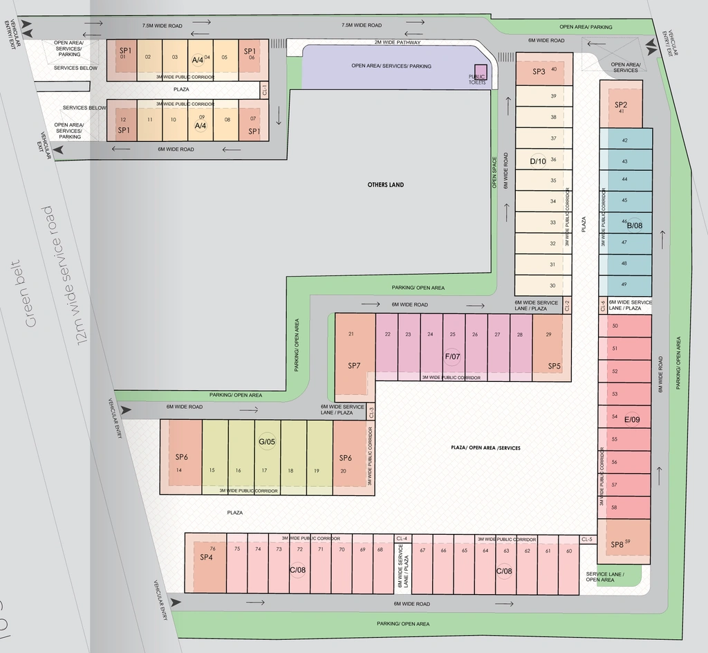 Master Plan of DLF Central 67 in Sector 67, Gurgaon - Image 324763
