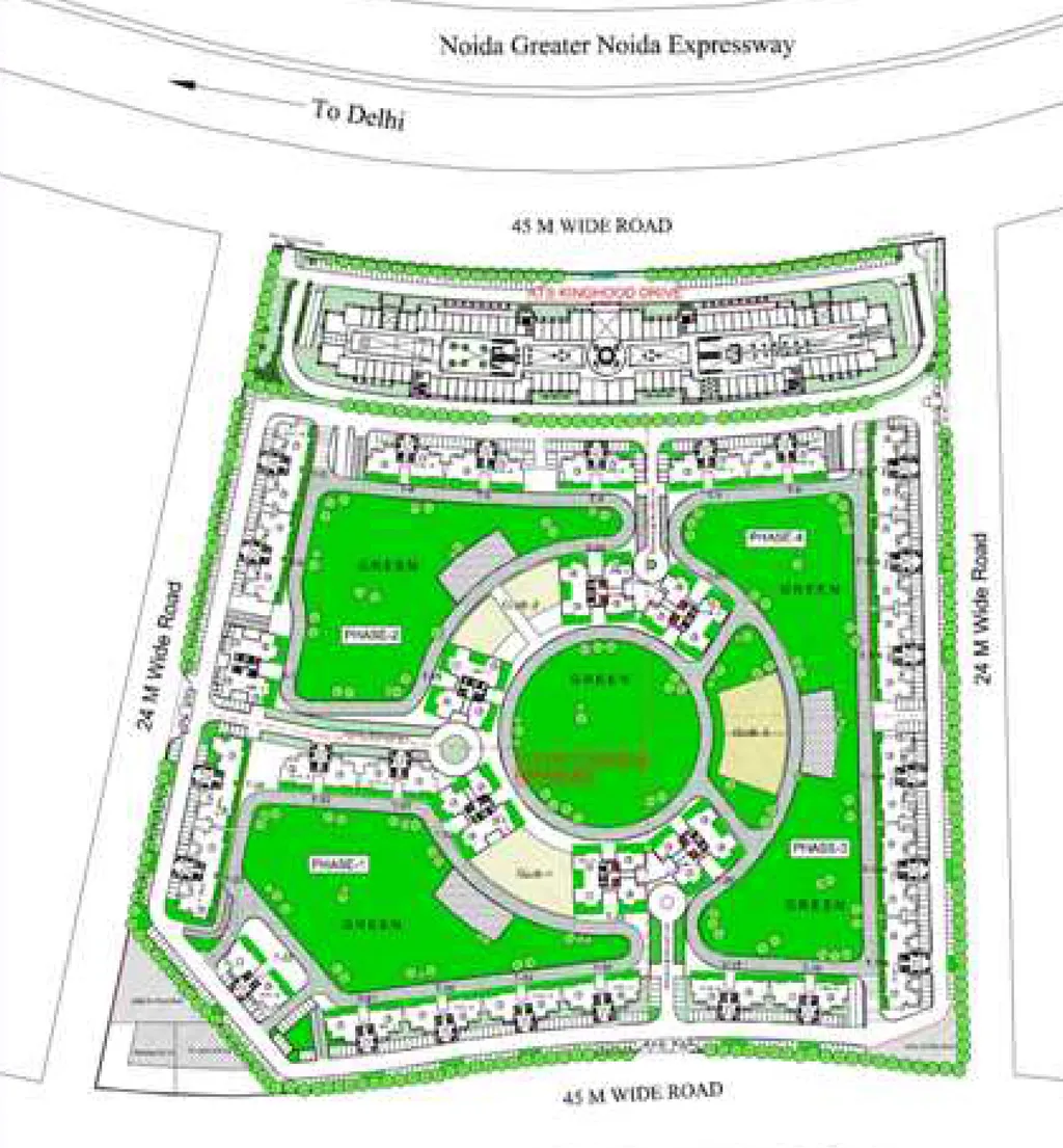 Master Plan of ATS Kinghood Drive in Sector 152, Noida - Image 300915