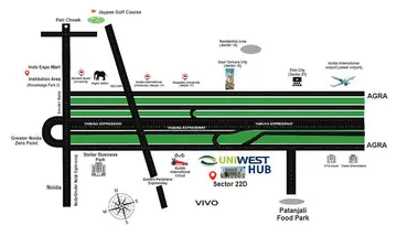 Location of Uniwest Hub - Image 308775