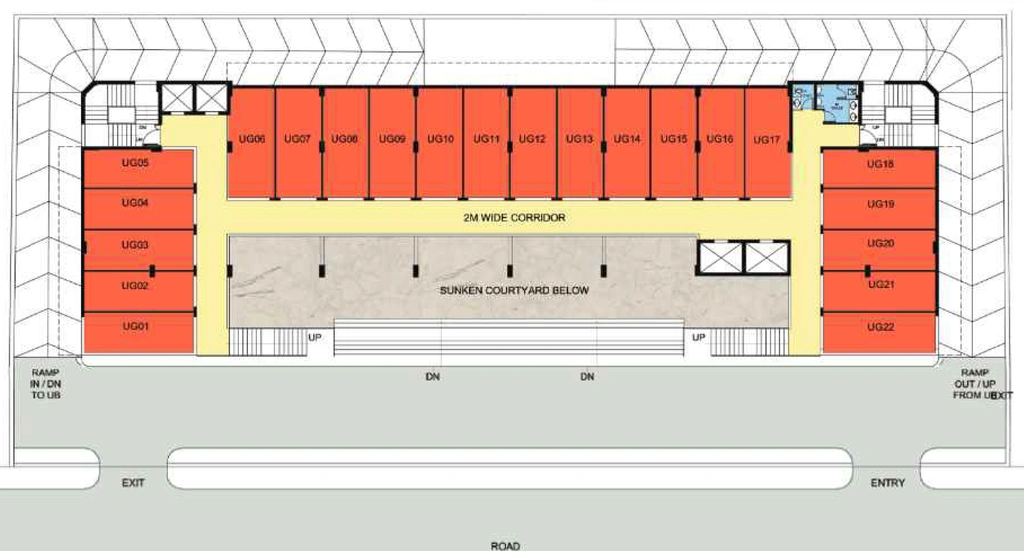 Master Plan of Uniwest Hub in Yamuna Expressway, Greater Noida - Image 308776