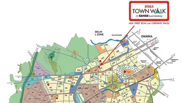 Location of Ansal Town Walk - Image 365234