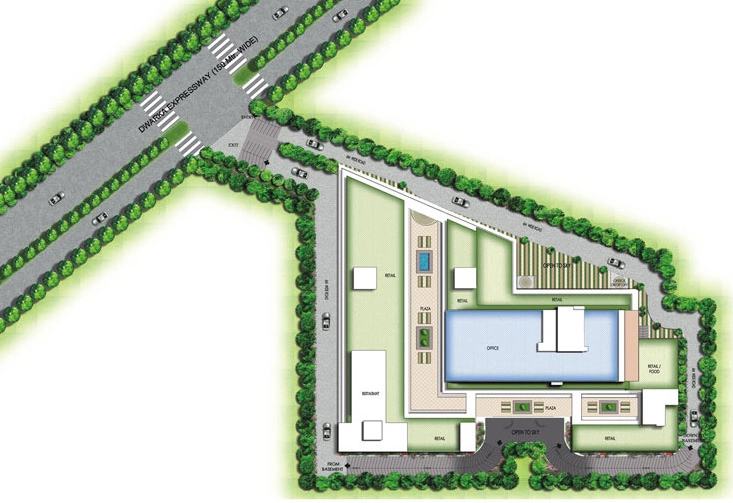 Master Plan of Ansal Town Walk in Sector 104, Gurgaon - Image 365237