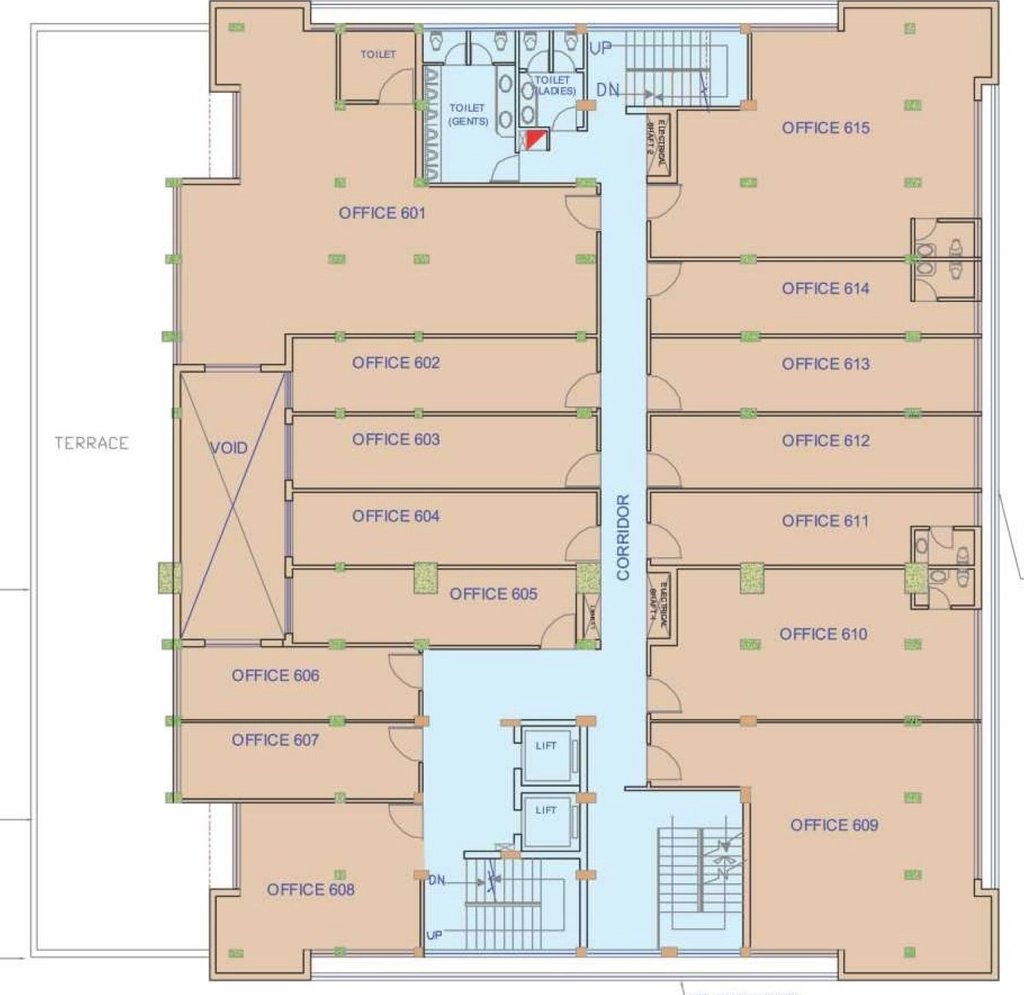 Floor Plan of Ansals Sumangalam in Raj Nagar Extension, Ghaziabad - Image 367215